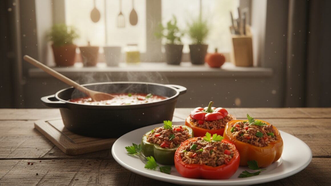 recept za punjene paprike